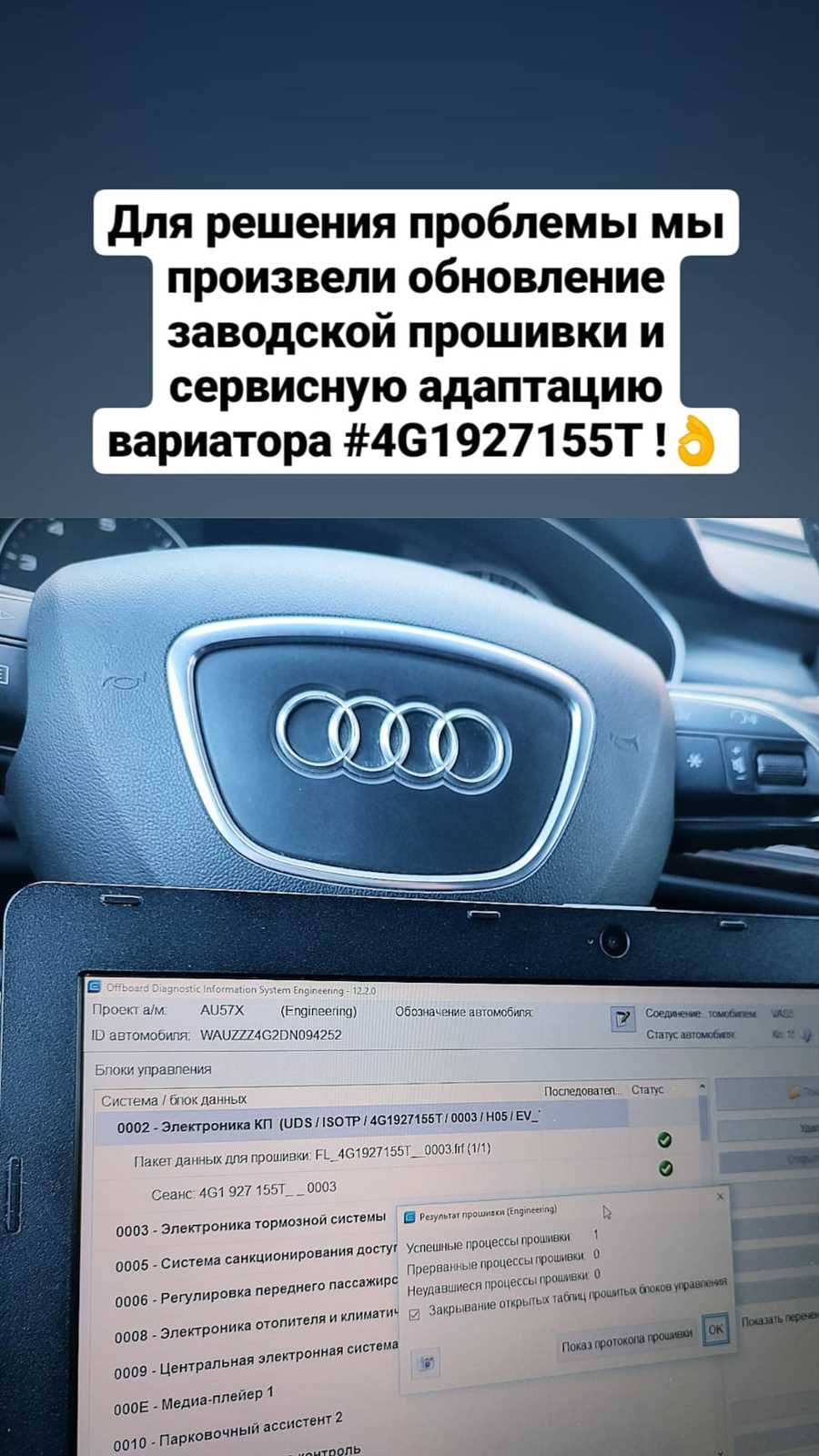 Адаптация вариатора Audi A6 С7 — основные особенности и преимущества