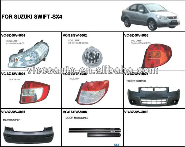 Лампы для сузуки sx4 — как выбрать подходящие варианты для вашего автомобиля